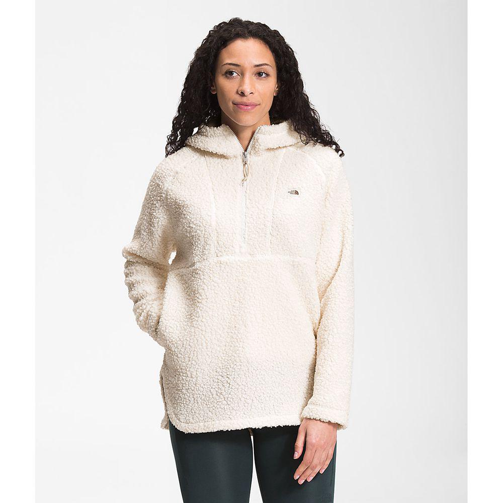 The North Face Ridge Tunic Γυναικεια Μπουφάν Fleece - Ασπρα (BYGR97645)
